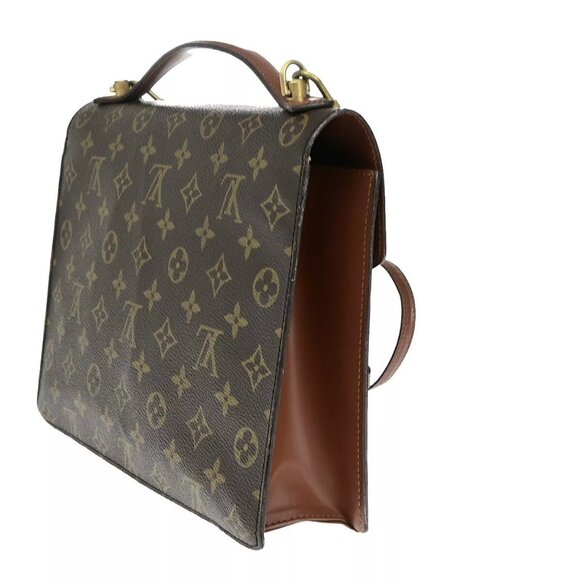 LOUIS VUITTON Monceau 28 2Way Shoulder Hand Bag Monogram Leather - Picture 13 of 16